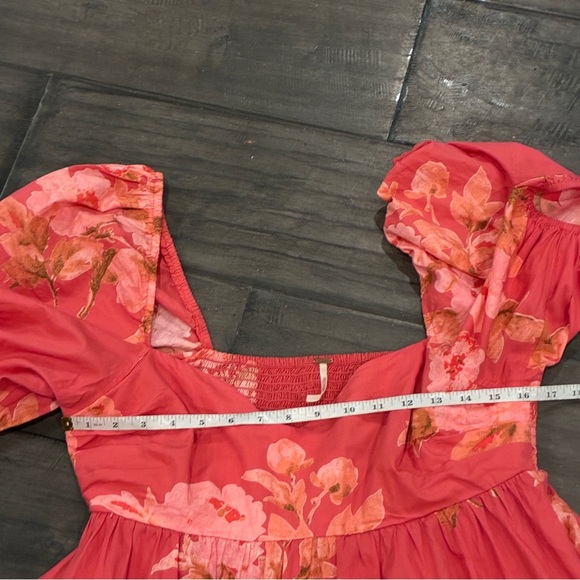 Free People Peony Babydoll Dress in Femme Combo - Size Large - Picture 10 of 14